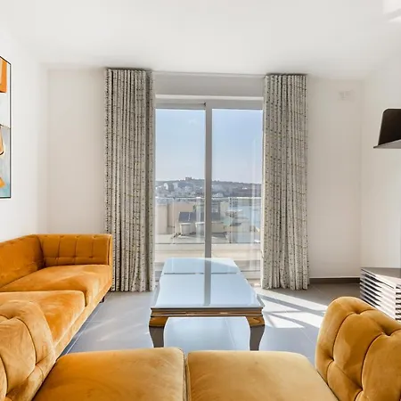 Designer 1br Studio With Comfy Sofa And Views By 360 Estates St. Paul's Bay